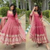 Krishi Faux Georgette Anarkali Readymade Suits Wholesale Shop In Surat
